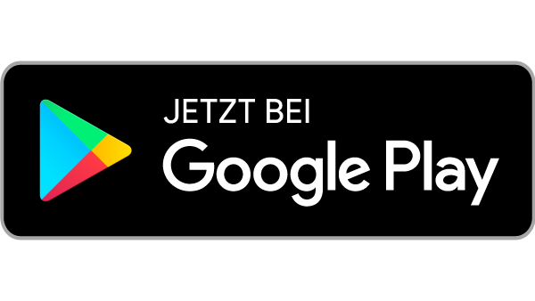 Button "Jetzt bei Google Play" mit dem Playstore-Logo
